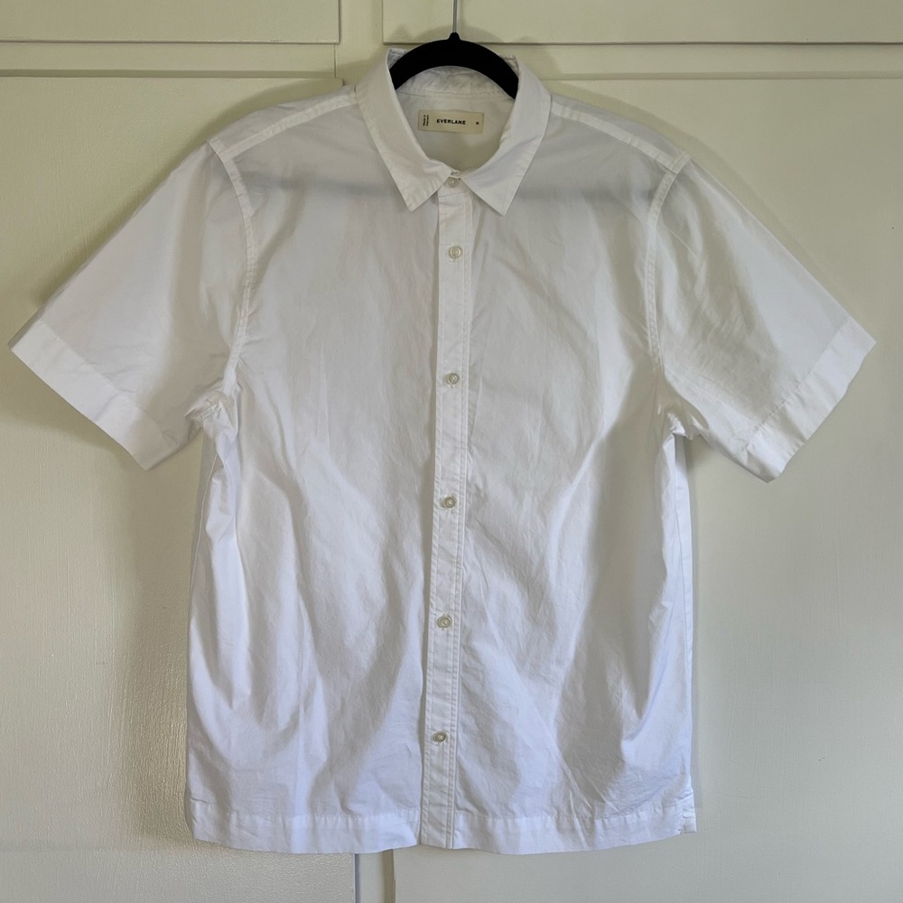 Everlane Men’s Short-Sleeve Poplin Shirt